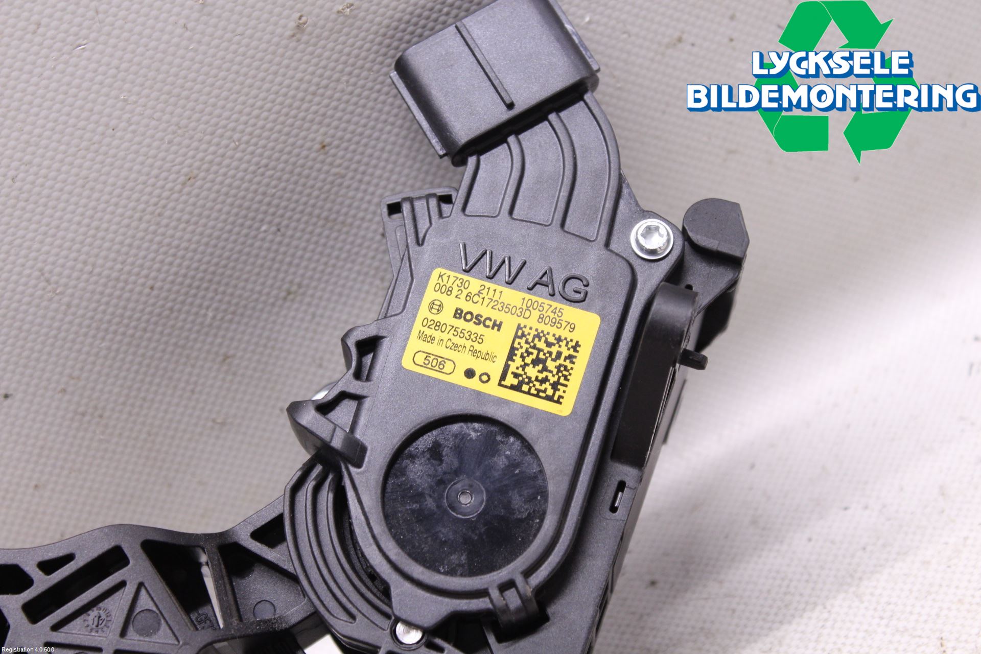 Skoda FABIA 15-21 Gaspedal