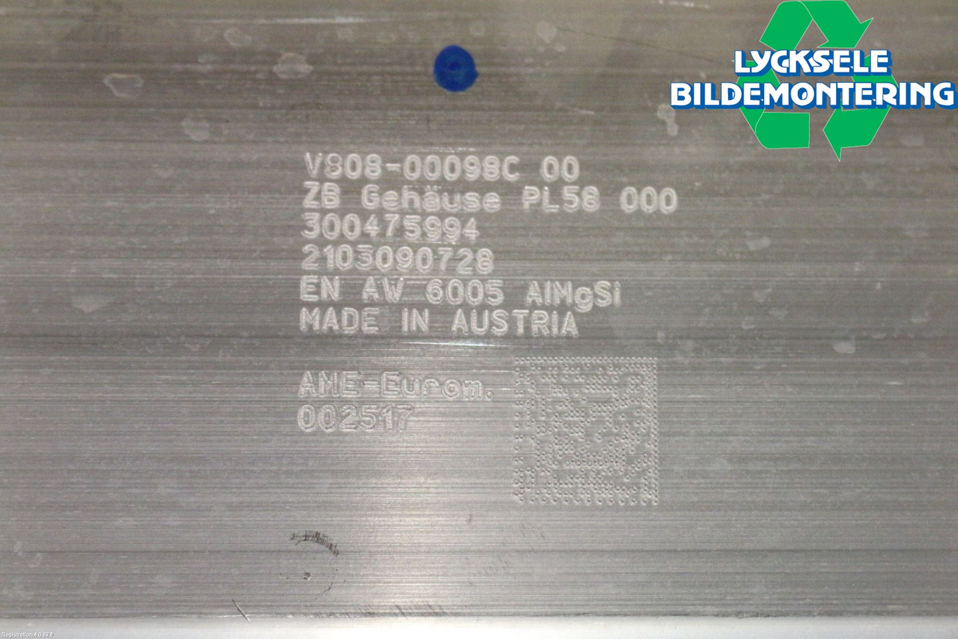 Audi A6 F2/C8 19- Batteri Högspänning