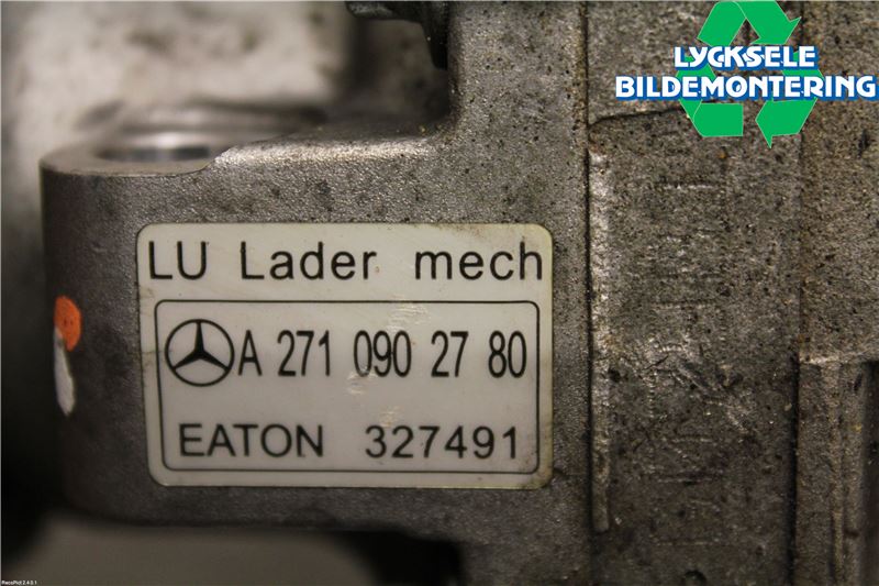 Mercedes-Benz MB C-KLASS (W204) 07-15 Kompressor Remdriven