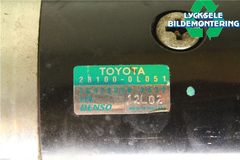 Toyota HILUX 05-16 Startmotor Diesel