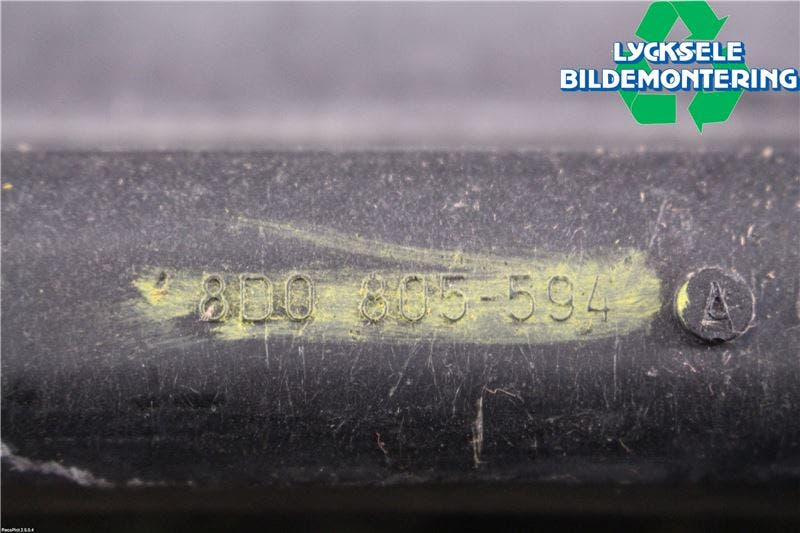 Audi A4/S4 94-99 Frontplåt