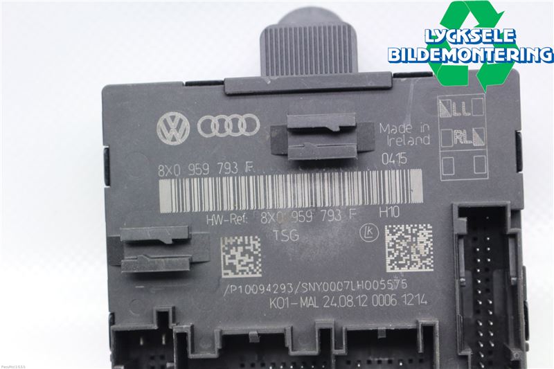 Audi A1/S1 11-18 Styrenhet Dörr