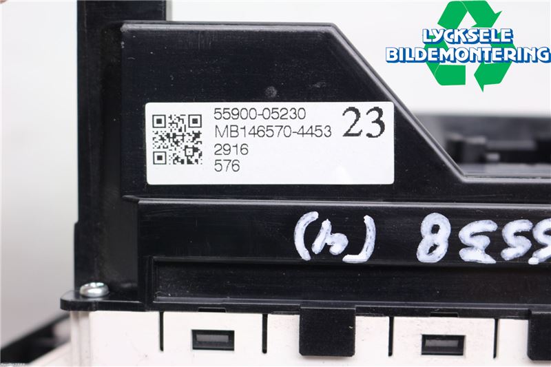 Toyota AVENSIS 07-08 Värmereglage