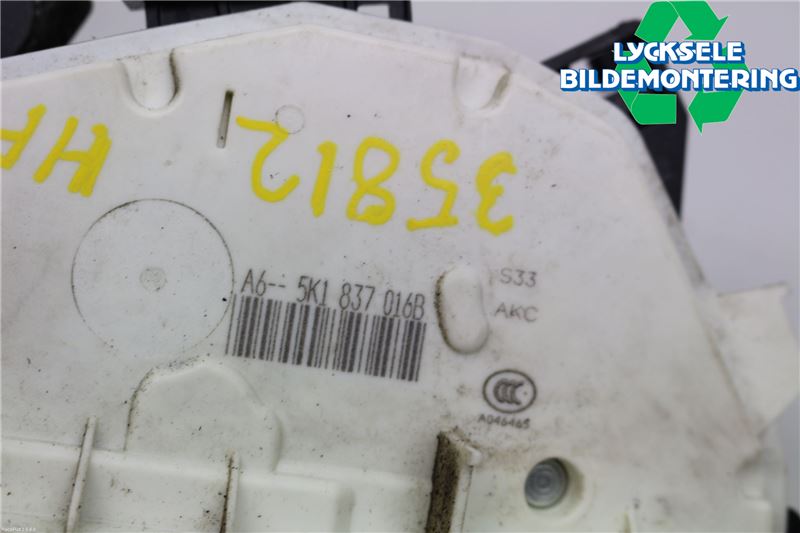 Skoda YETI Låskista-Dörrlås