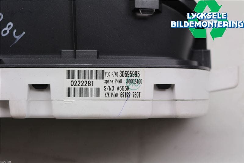 Volvo C30 07-10 Instrument Komb