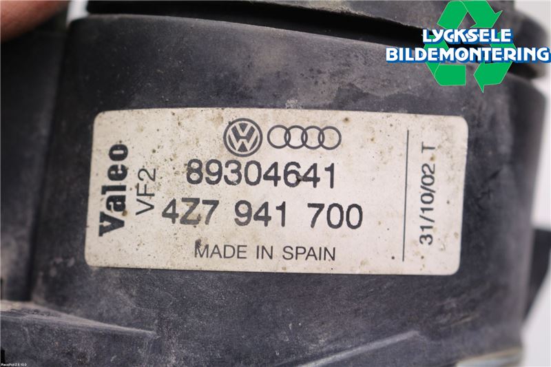 Audi ALLROAD 01-05 Dimljus-Varselljus Fram