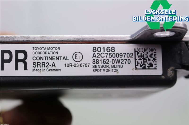 Toyota PRIUS (ZVW50) 16-21 Styrenhet Parkeringshjälp