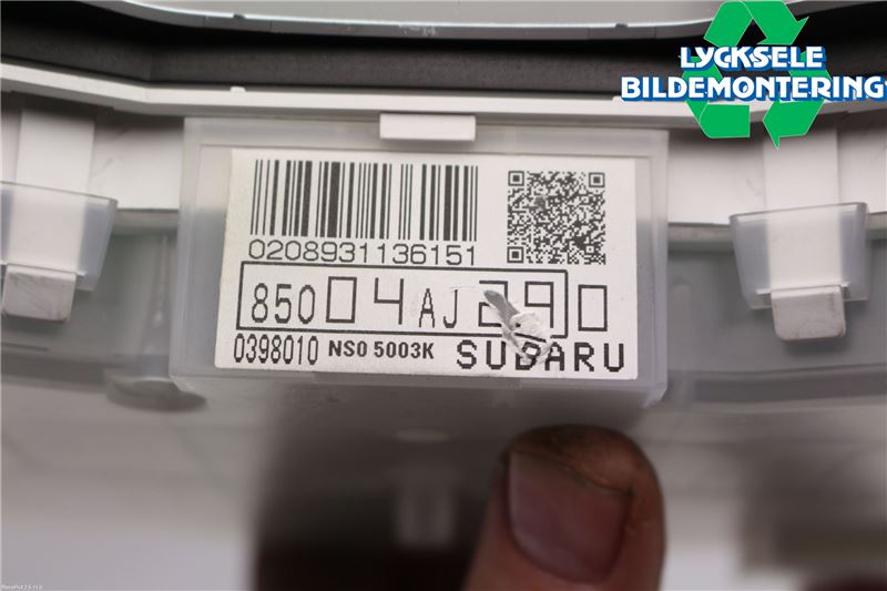 Subaru OUTBACK 10-15 Instrument Komb