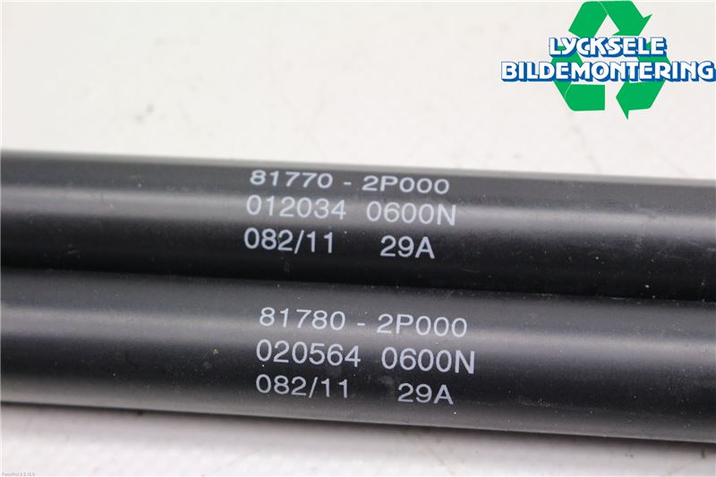 Kia SORENTO 10-14 Gasfjäder Baklucka