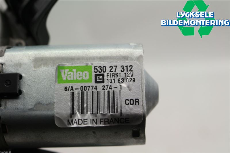 Opel CORSA D 07-14 Torkarmotor Baklucka