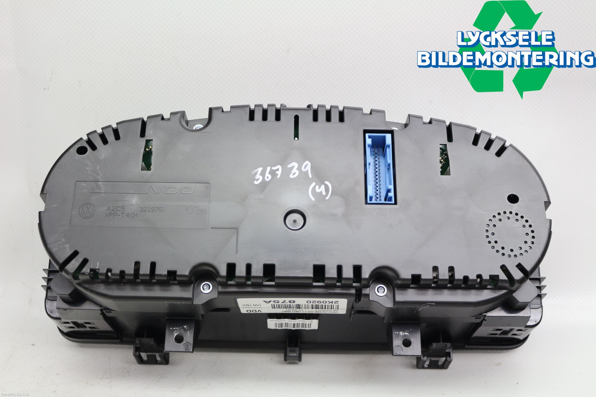 Volkswagen VW CADDY 11-15 Instrument Komb