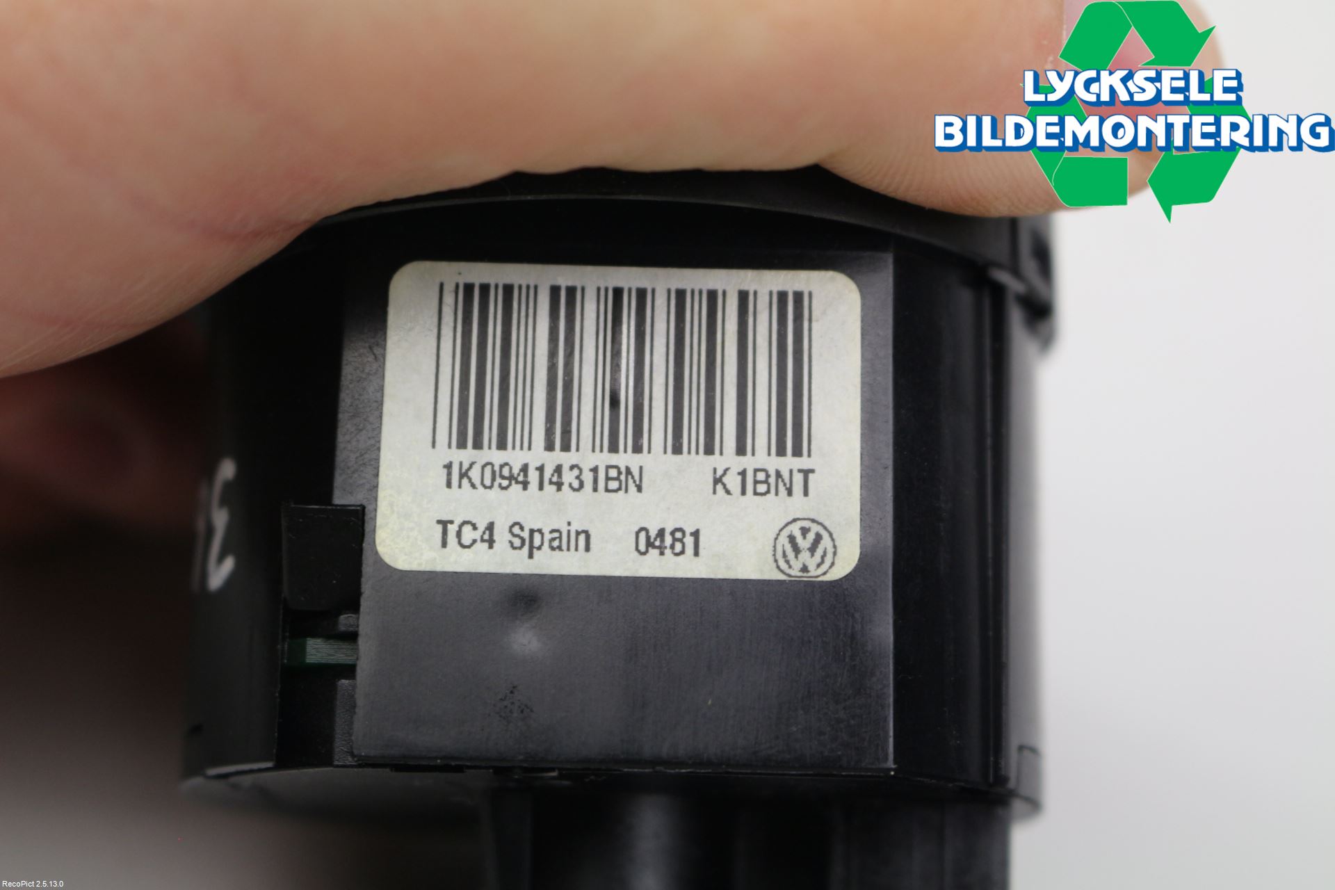 Volkswagen VW CADDY 11-15 Strömställare Ljus