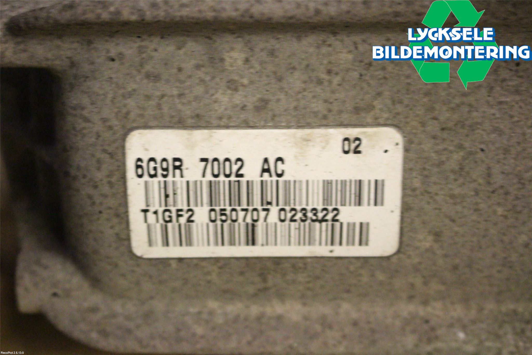 Ford GALAXY 06-15 Växellåda Man 5 Vxl