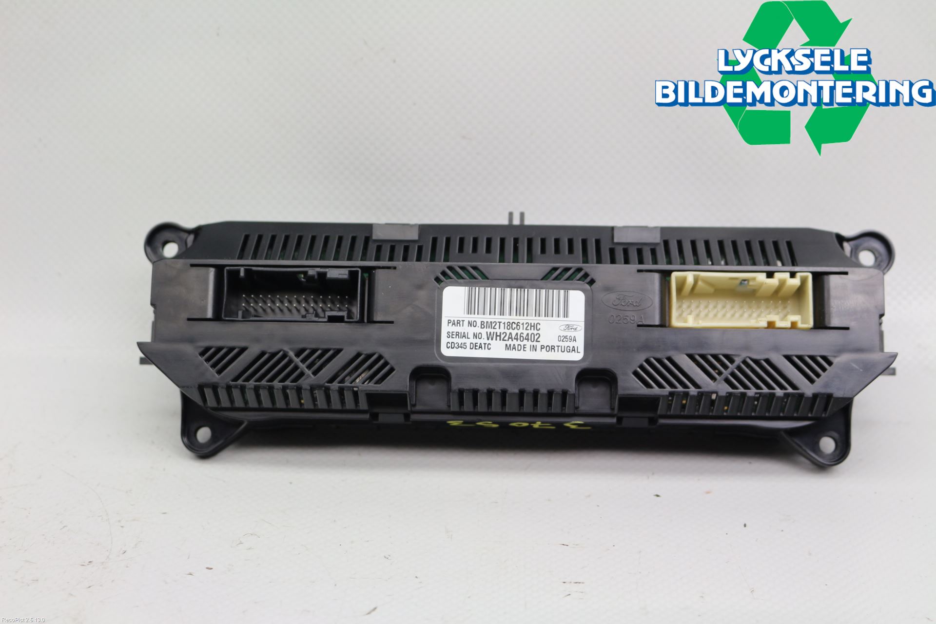 Ford MONDEO 07-15 Ac Styrenhet Ac Manöveren