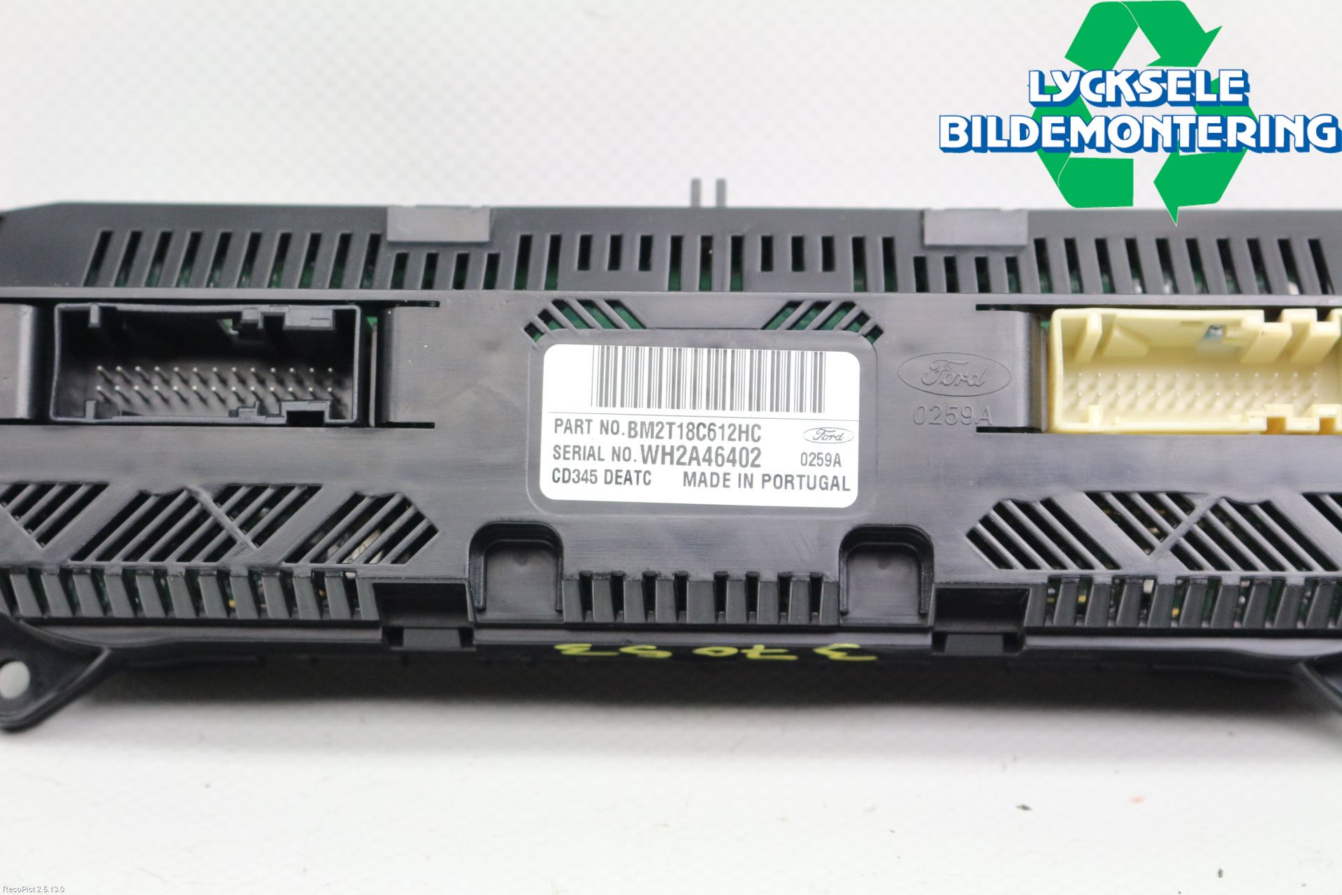 Ford MONDEO 07-15 Ac Styrenhet Ac Manöveren