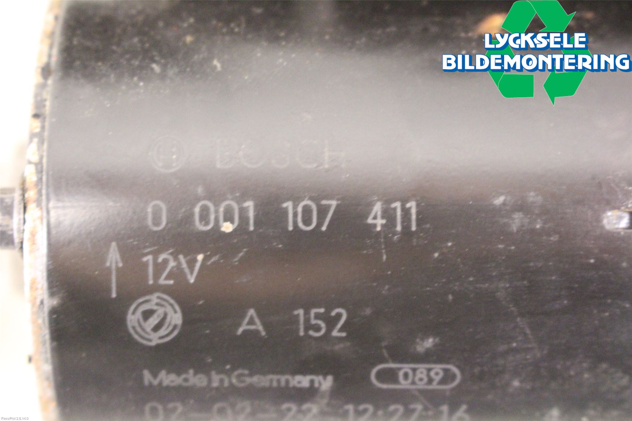 Fiat STILO Startmotor