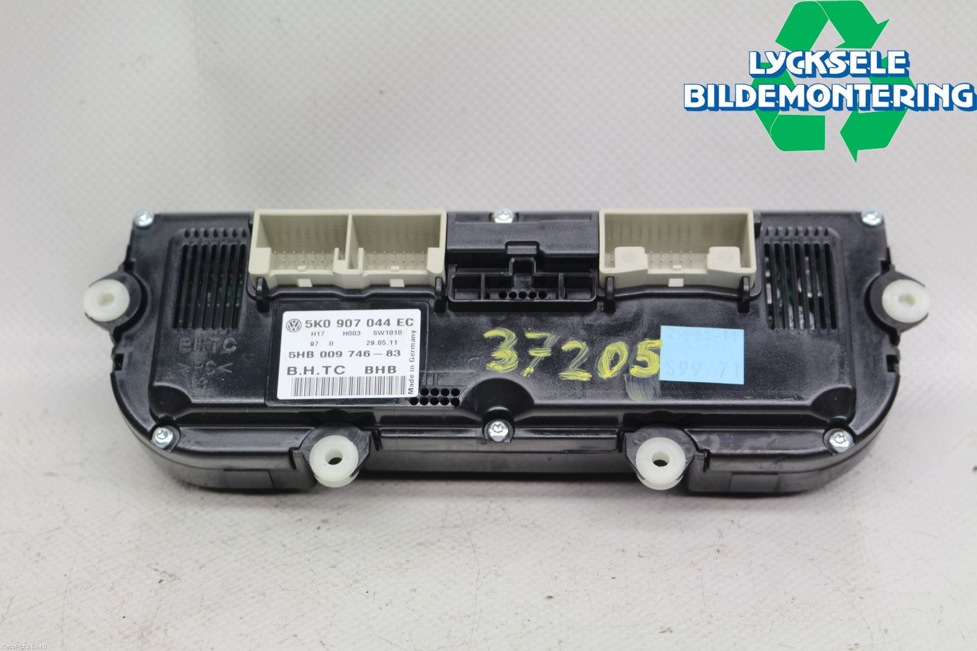 Volkswagen VW PASSAT 11-14 Ac Styrenhet Ac Manöveren