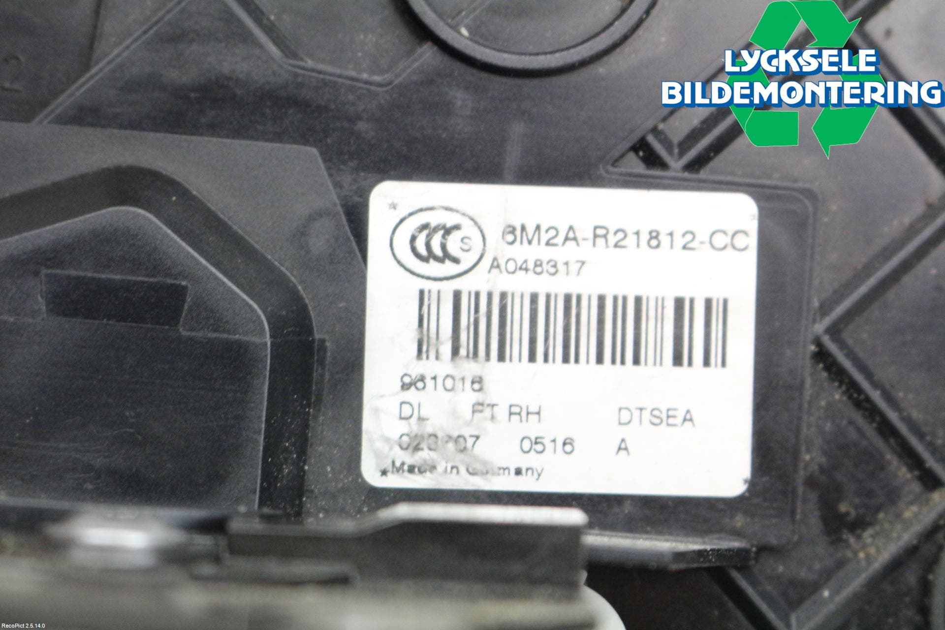 Ford GALAXY 06-15 Låskista-Dörrlås