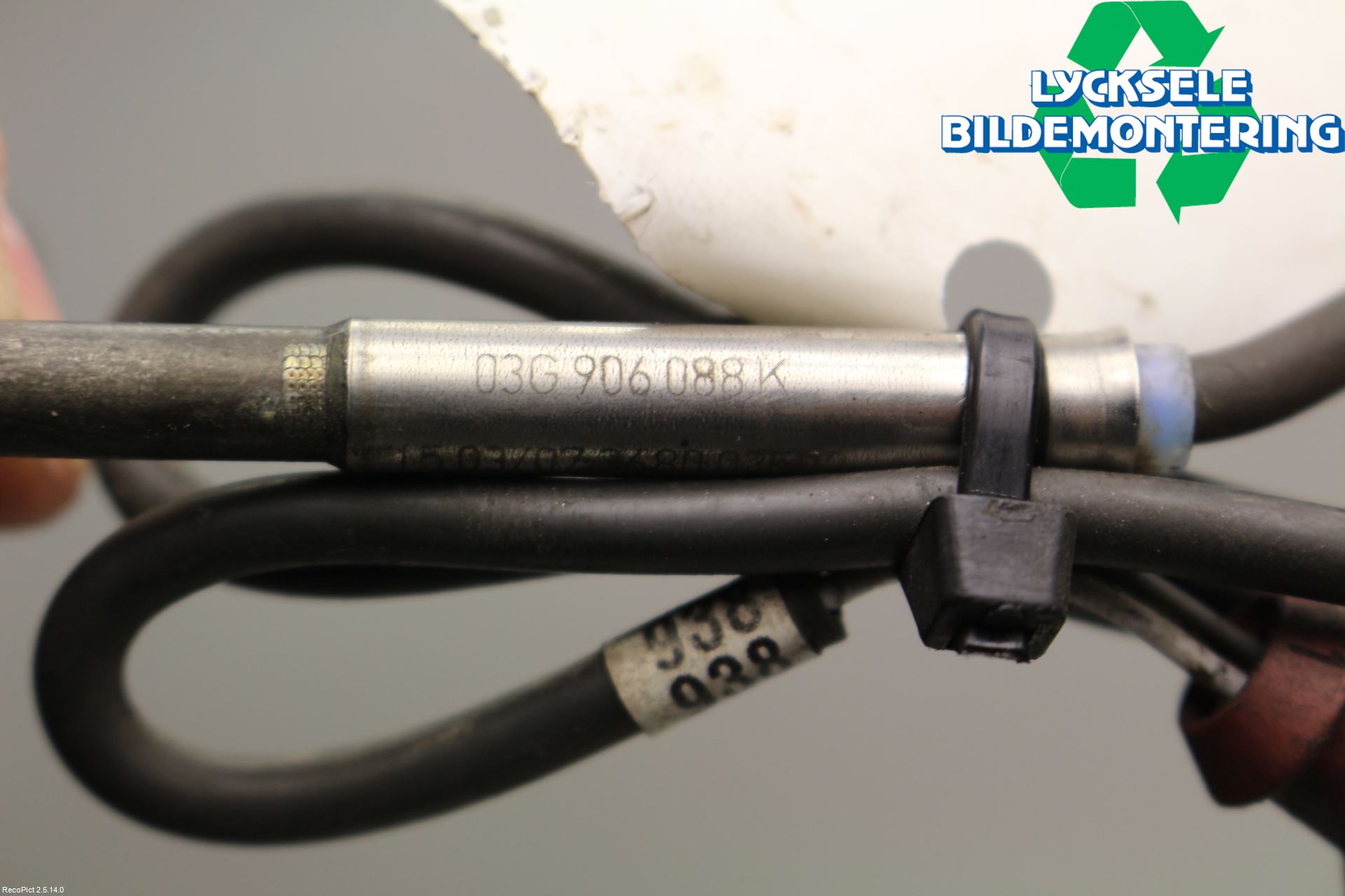 Skoda OCTAVIA (1Z) 05-13 Givare Temp-Tryck Avgas