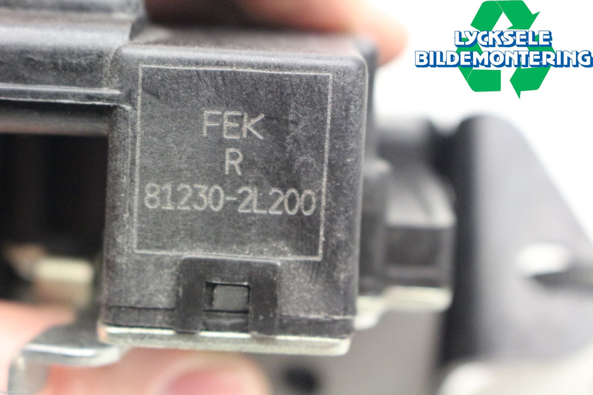 Hyundai i30 FD 07-12 Låskista Baklucka