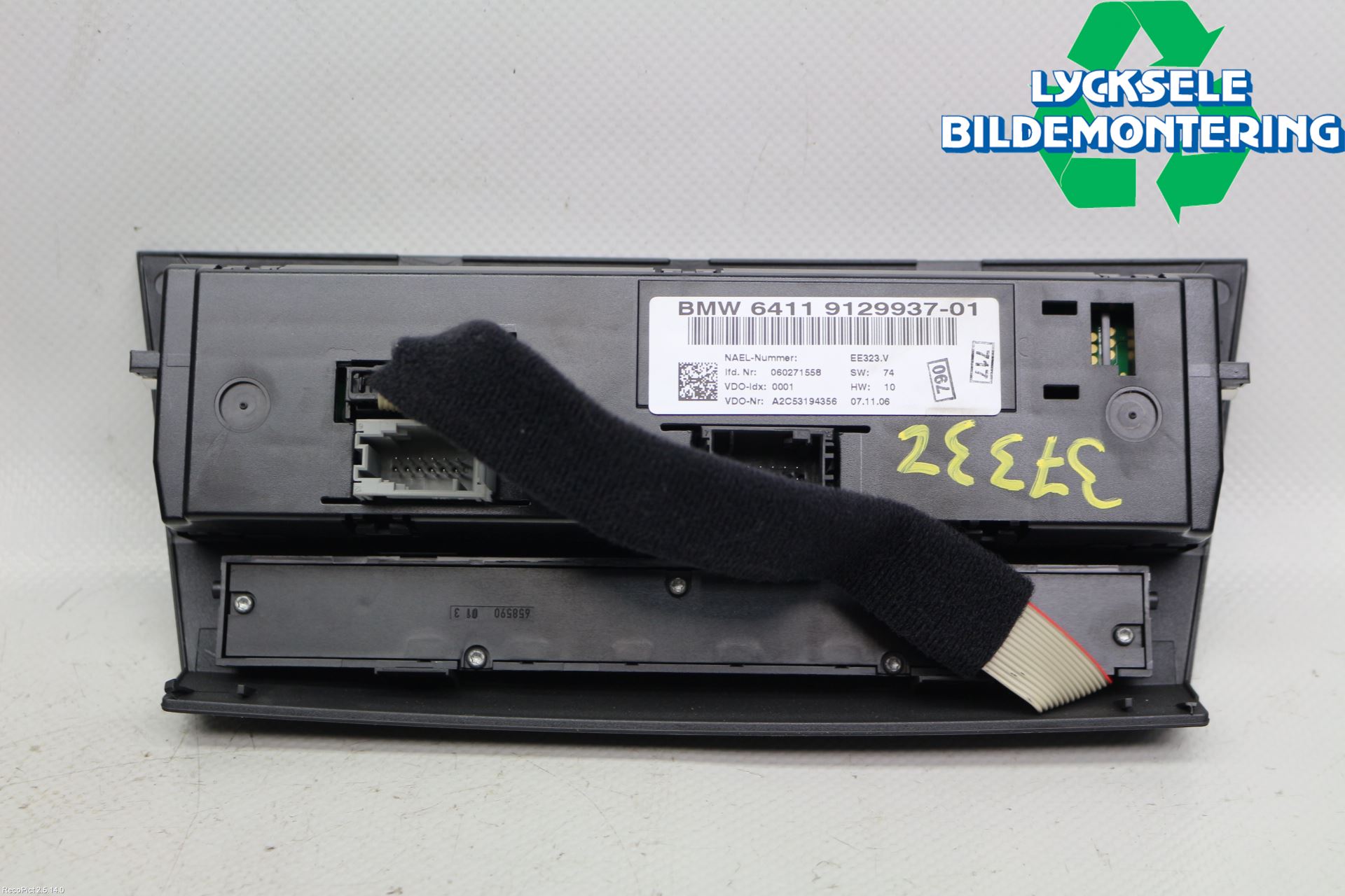 BMW 3 E92/93 Coupé/Cab 05-14 Ac Styrenhet Ac Manöveren