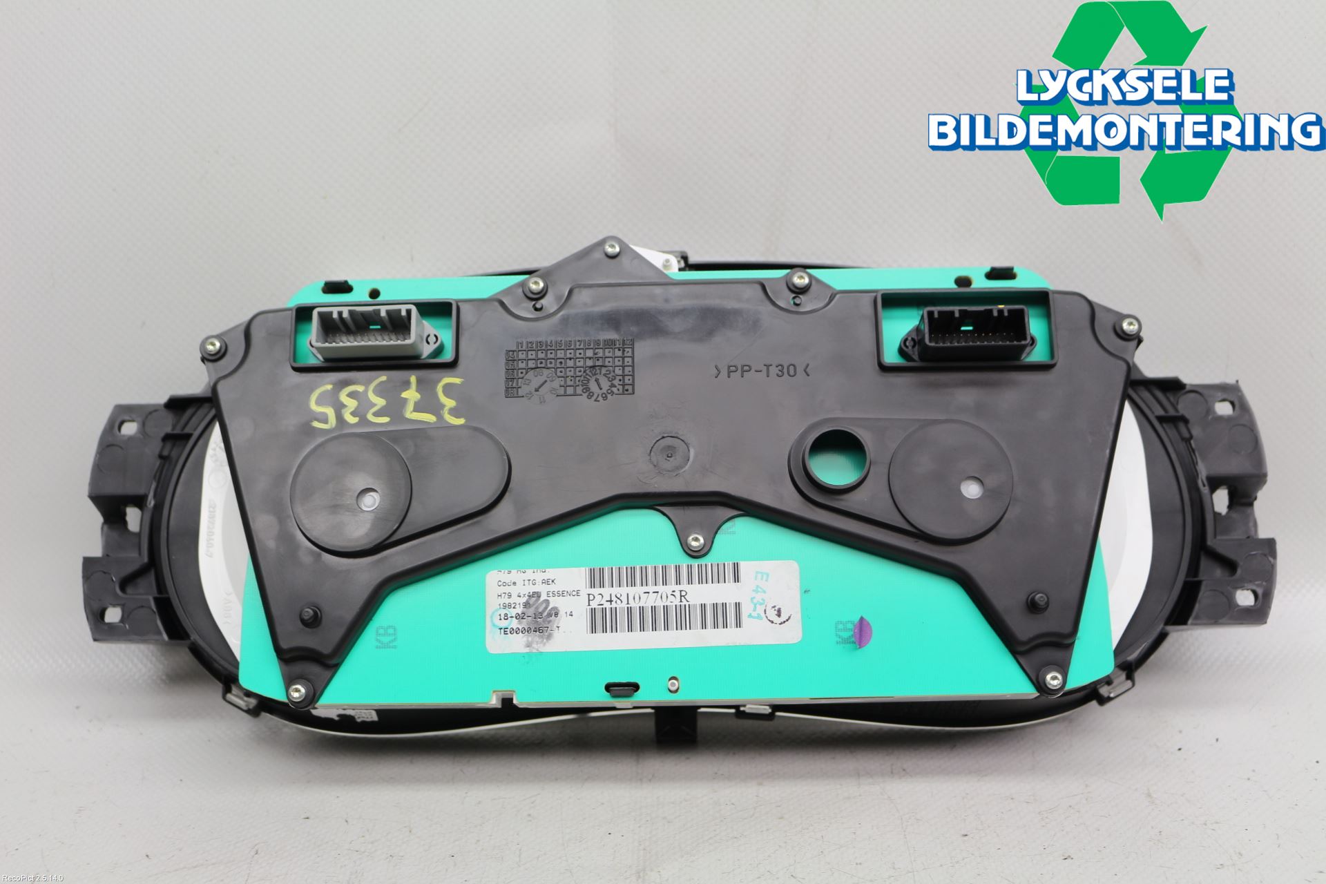 Dacia DUSTER 10-17 Instrument Komb