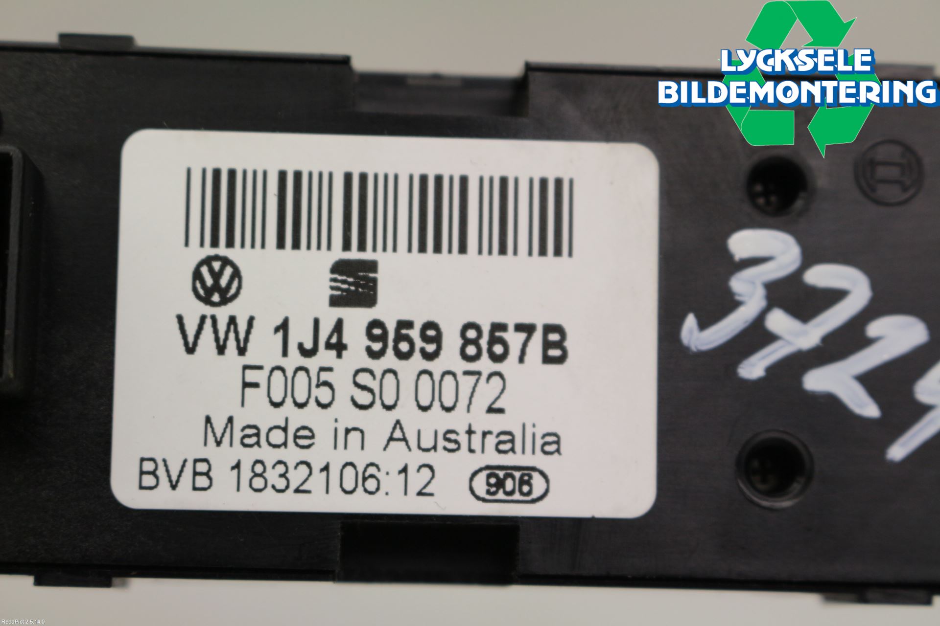 Volkswagen VW PASSAT 01-05 Strömställare Elhiss