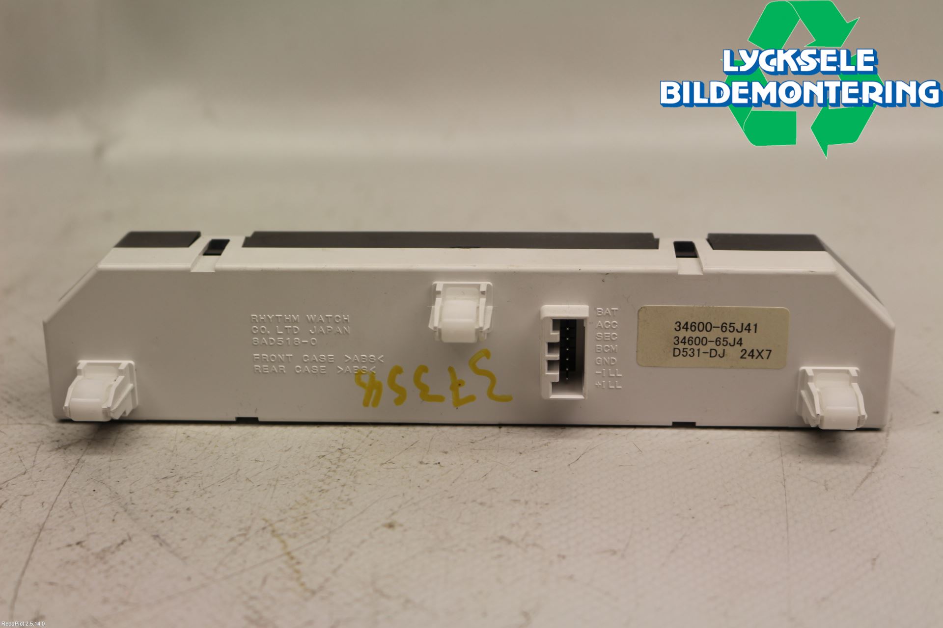 Suzuki GRAND VITARA II 06-14 Instrument Klocka