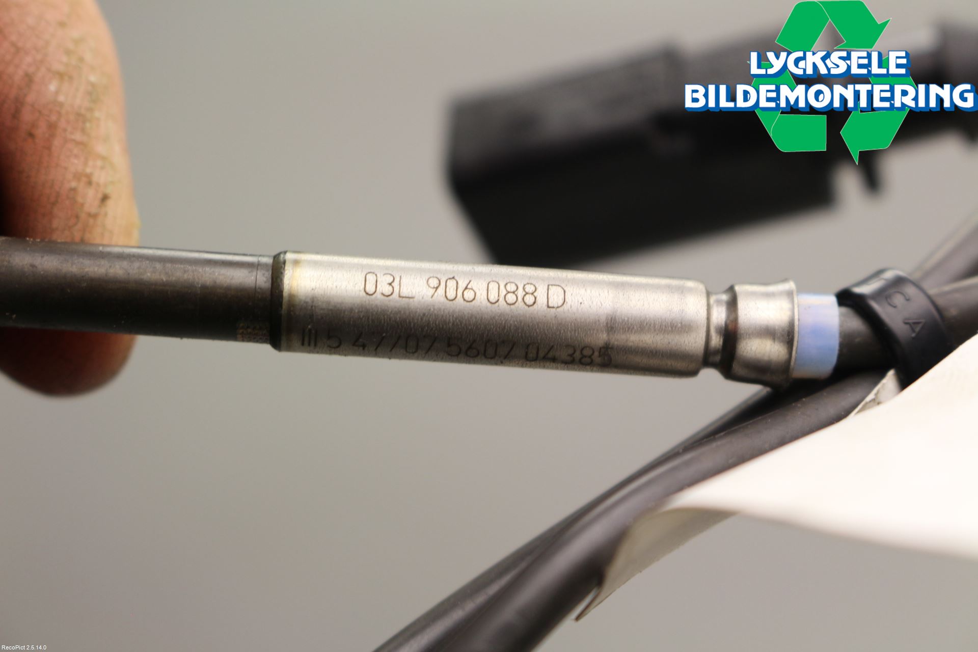 Audi A4/S4 08-11 Givare Temp-Tryck Avgas