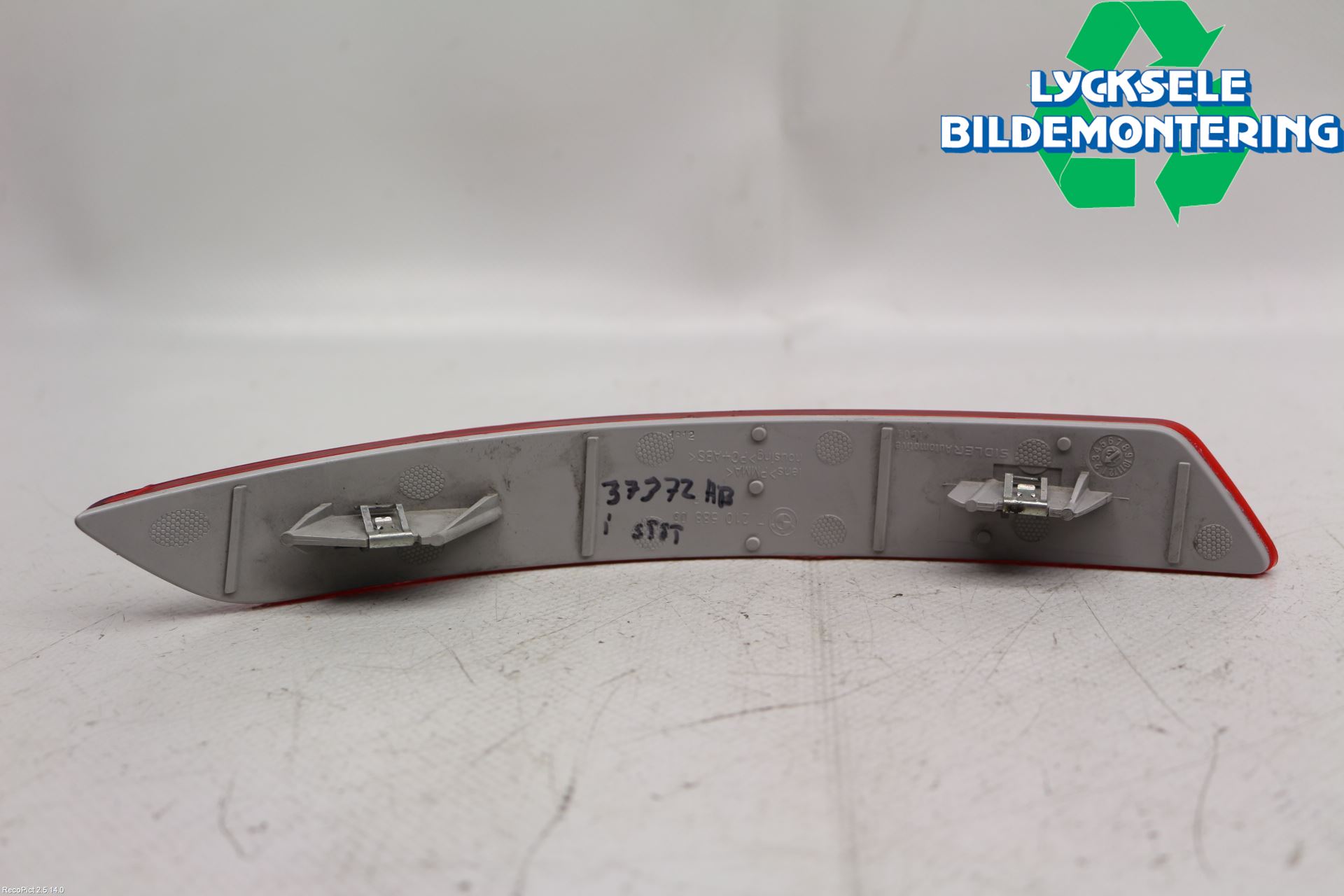 BMW 6 F12/F13 10-18 Dimljus/Reflex Bak
