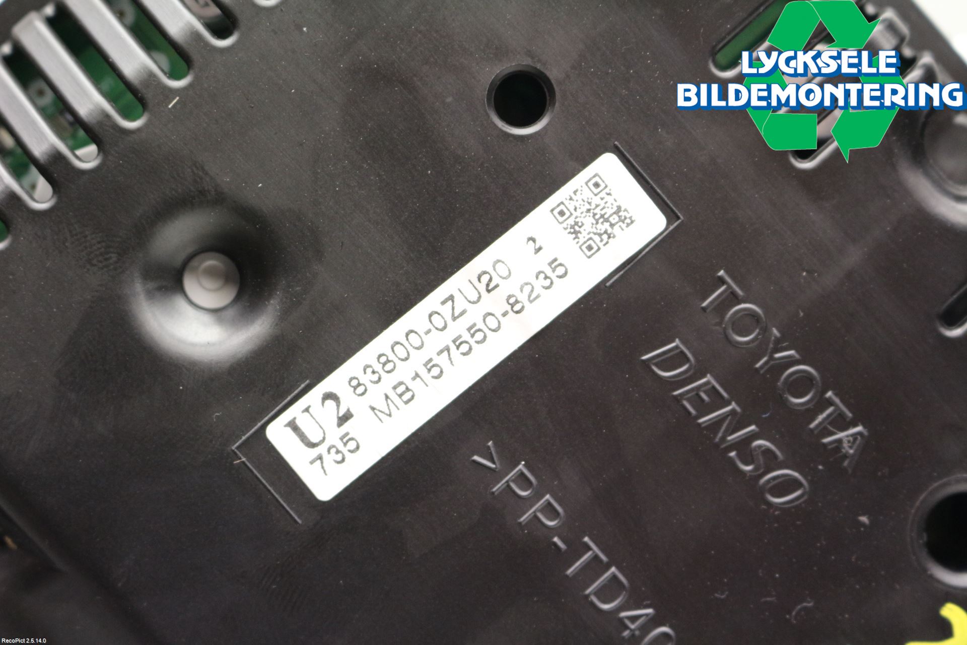 Toyota AURIS 13-19 Instrument Komb