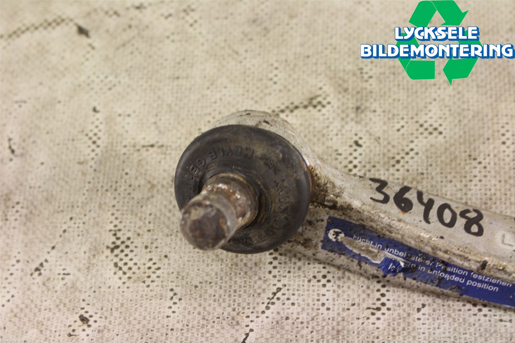 Audi A4/S4 05-07 Bärarm Fram Övre Vä