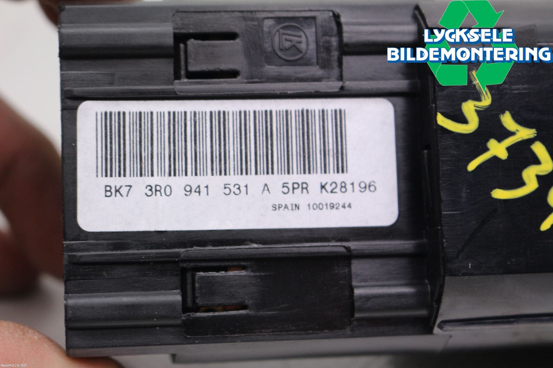 Seat EXEO Strömställare Ljus