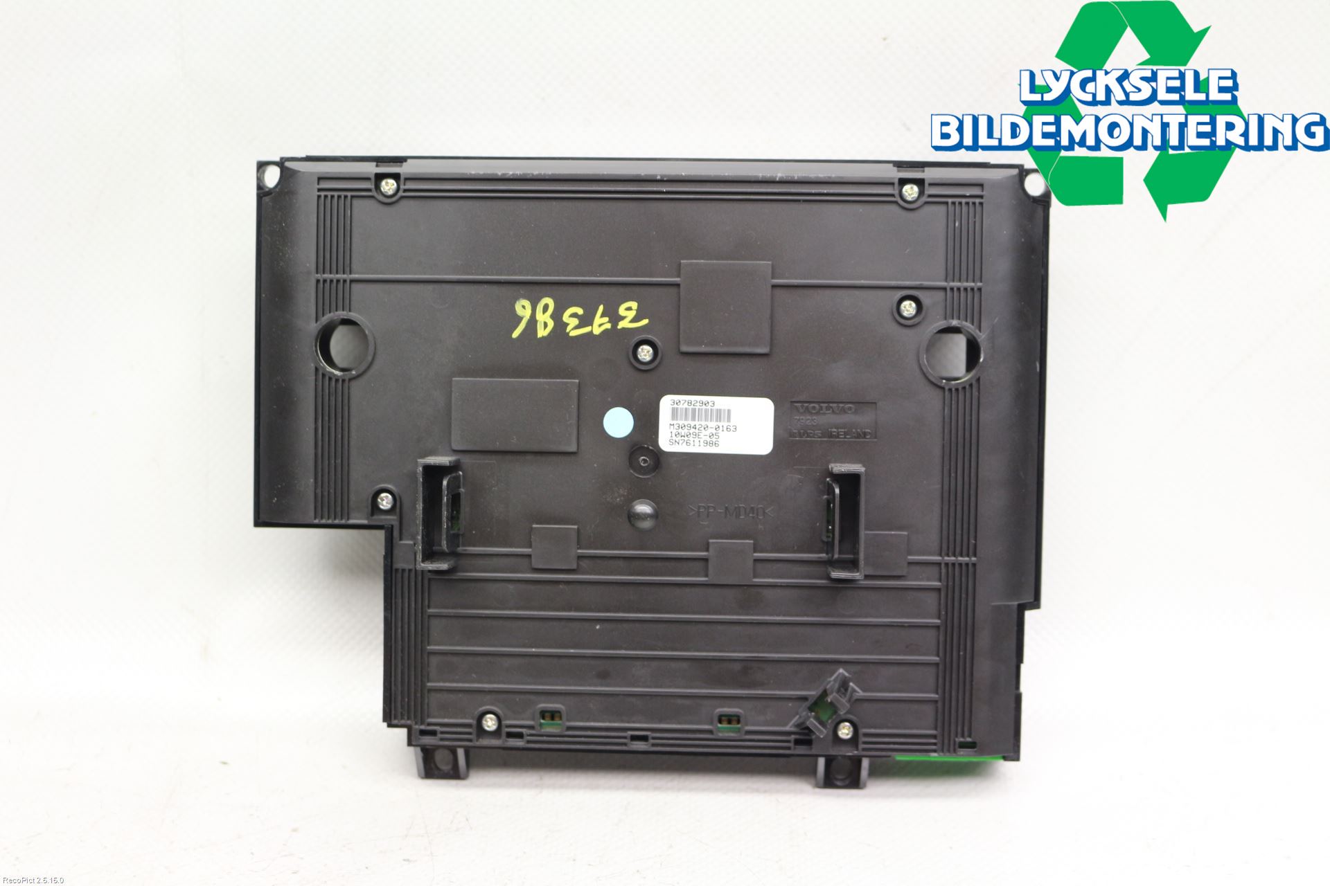 Volvo XC70 08-13 Ac Styrenhet Ac Manöveren