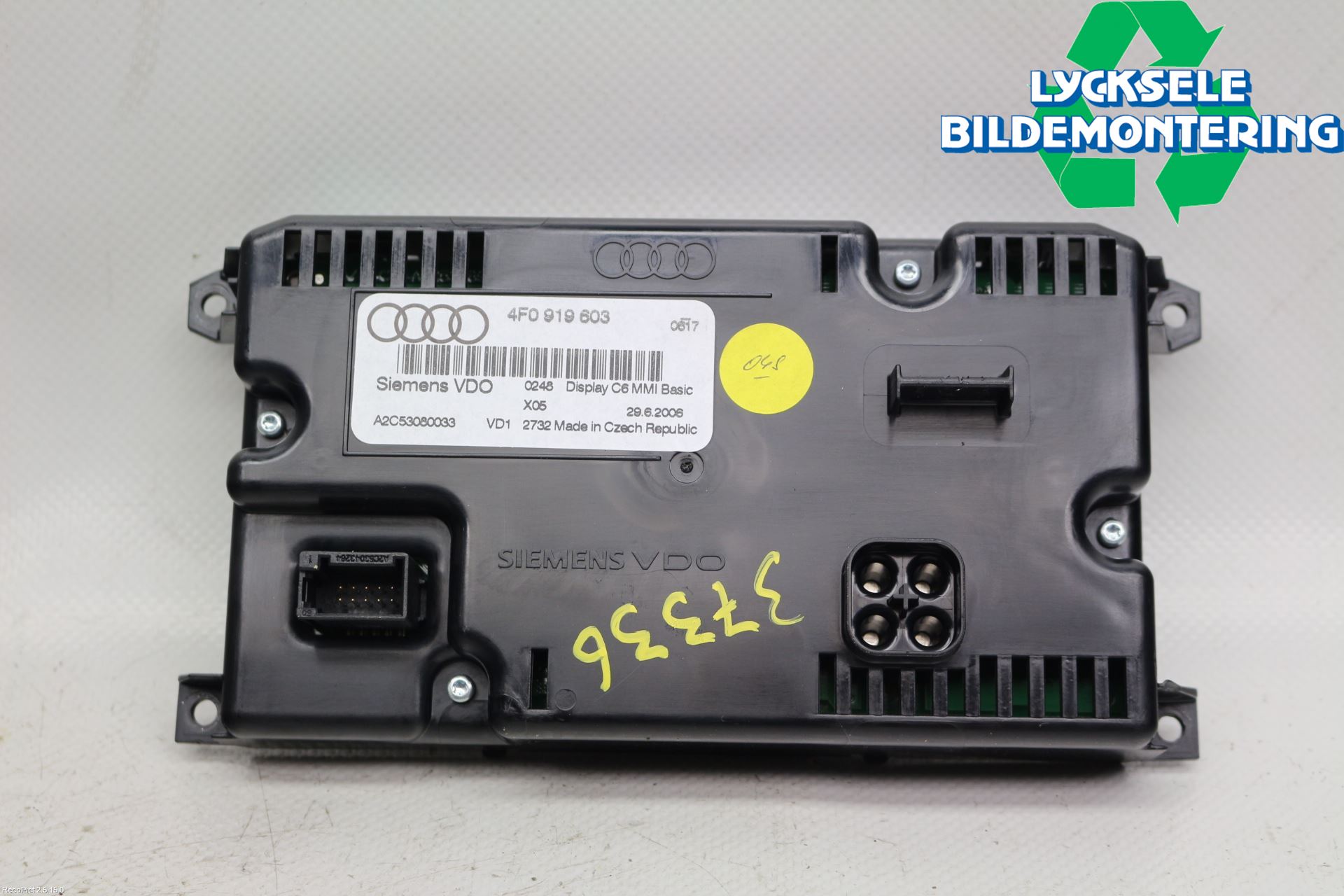 Audi A6/S6     05-11 Bildskärm