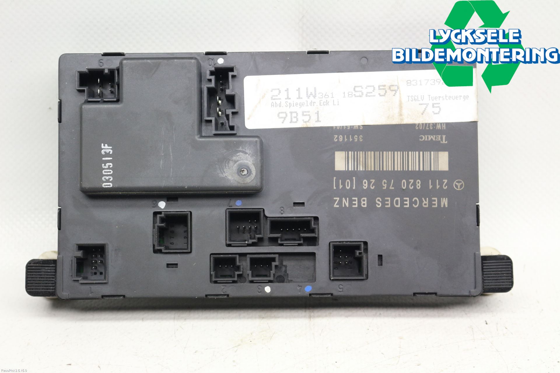 Mercedes-Benz MB E-KLASS (W211) 02-09 Styrenhet Dörr