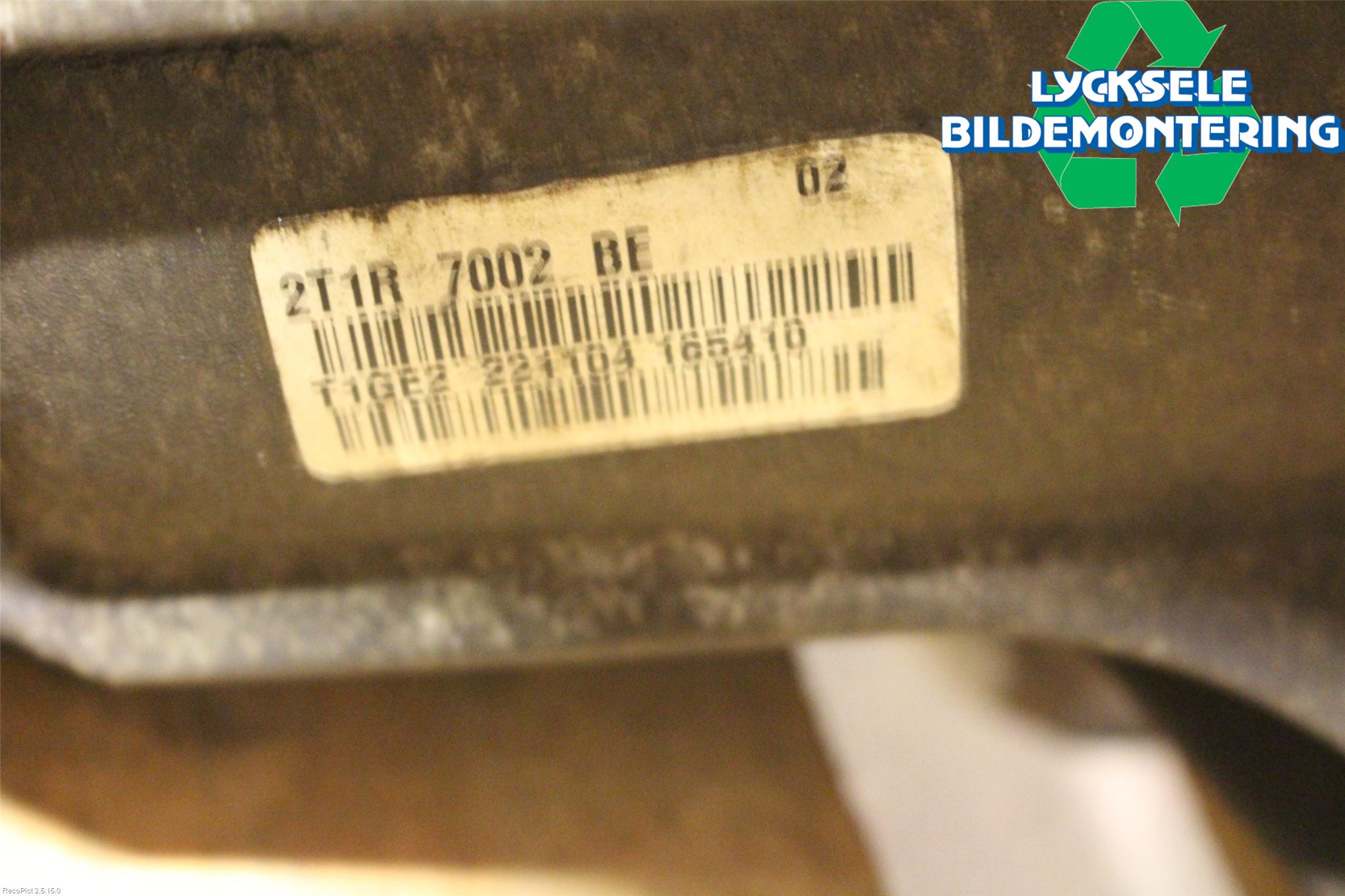 Ford TRANSIT CONNECT 03-08 Växellåda Man 5 Vxl