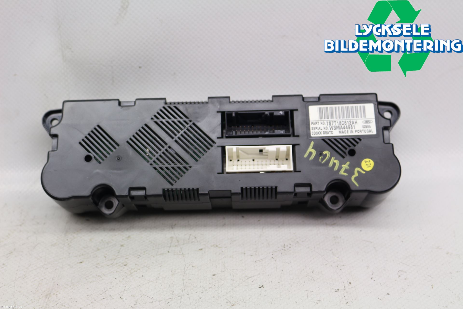 Ford MONDEO 07-15 Ac Styrenhet Ac Manöveren