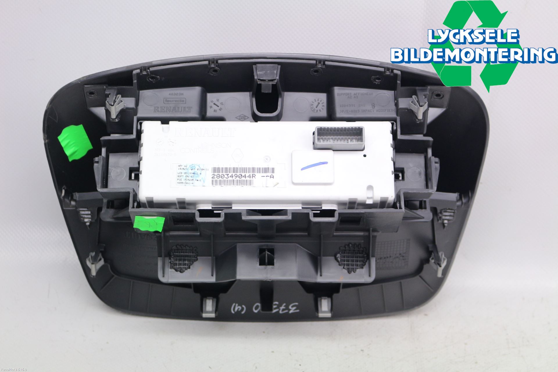 Renault MEGANE III 09-15 Multifunktionsdisplay