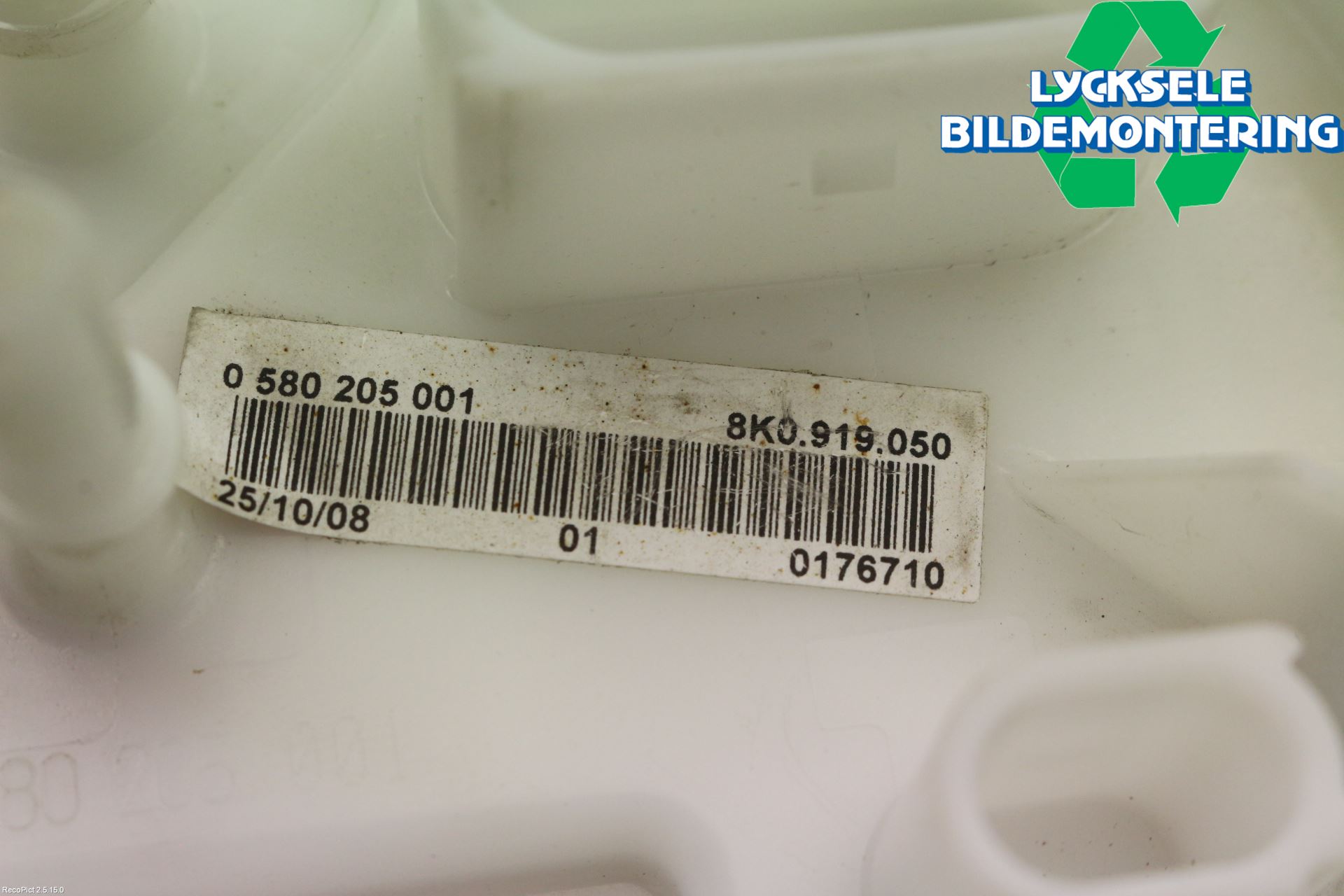 Audi A4/S4 08-11 Bränslepump El