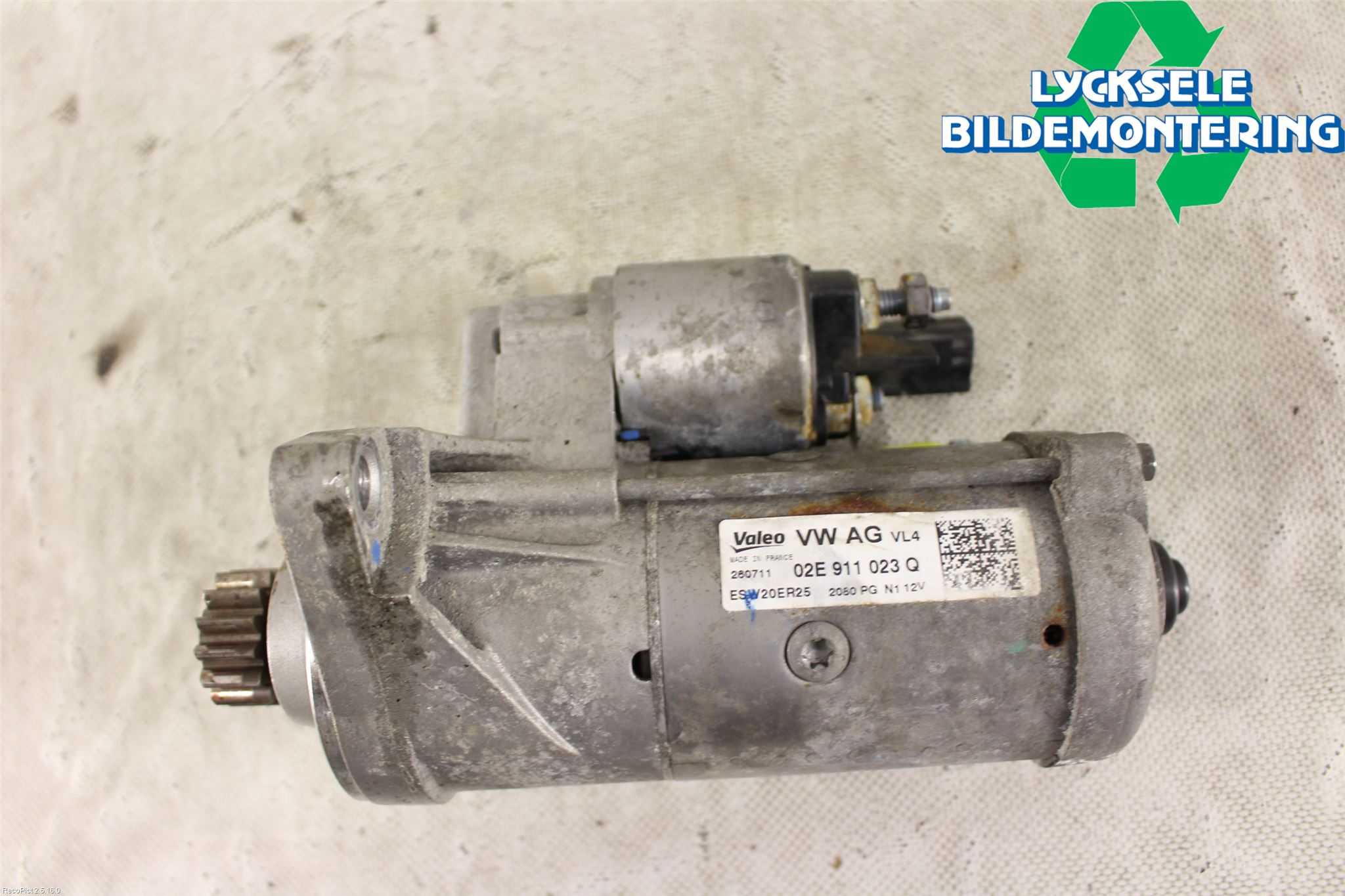 Volkswagen VW TIGUAN 07-16 Startmotor Diesel
