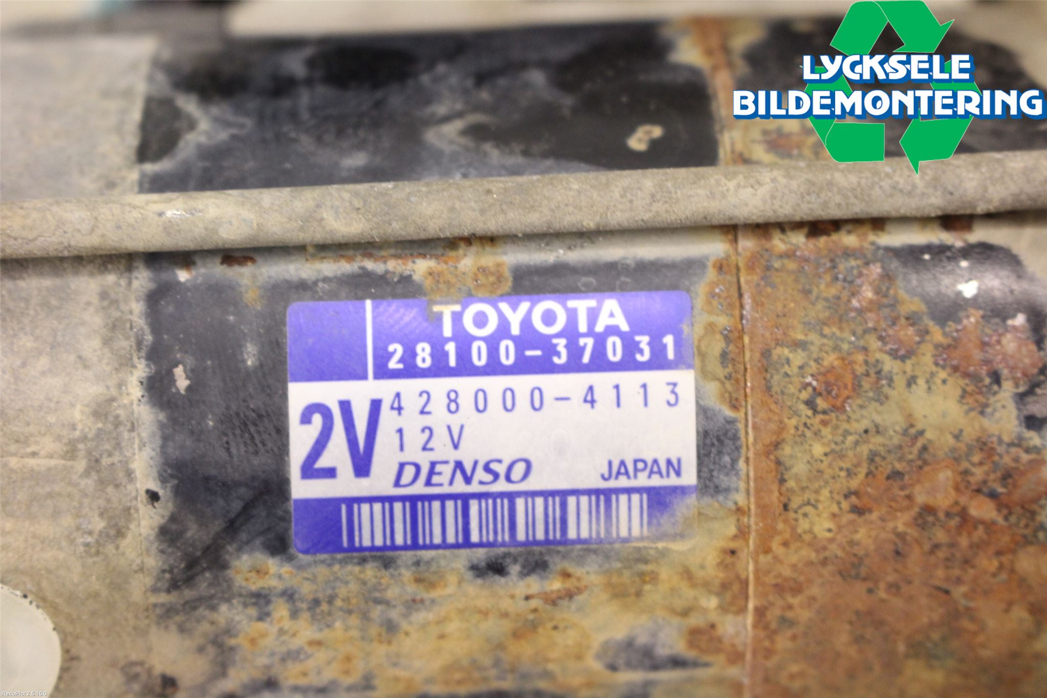 Toyota RAV4 13-18 Startmotor