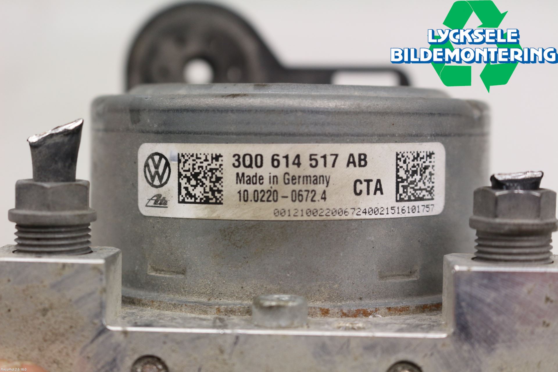 Volkswagen VW GOLF / E-GOLF VII 13-20 Abs Hydraulaggregat