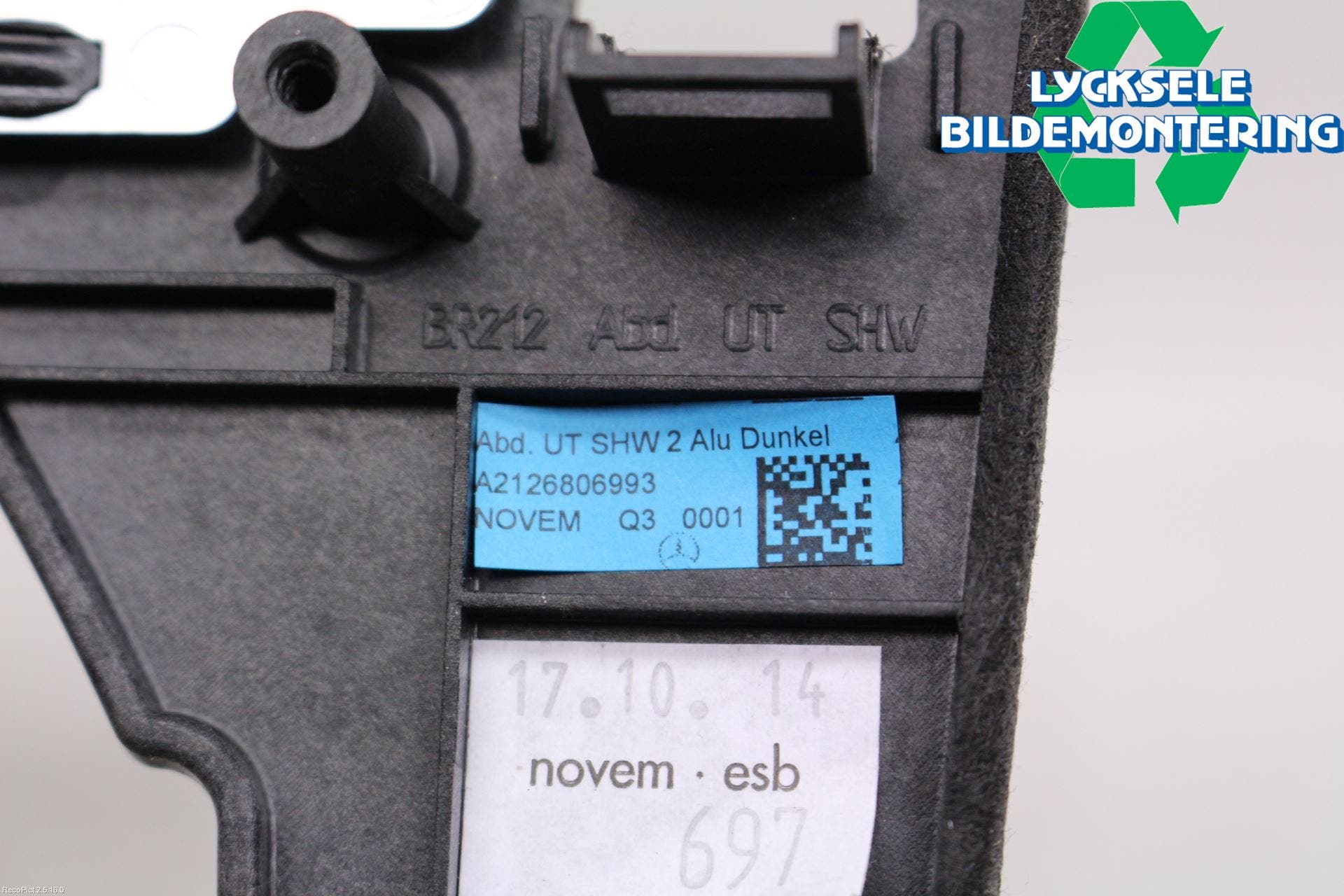 Mercedes-Benz MB E-KLASS (W212) 09-16 Instrumentbräda Inlägg-Dekorlist