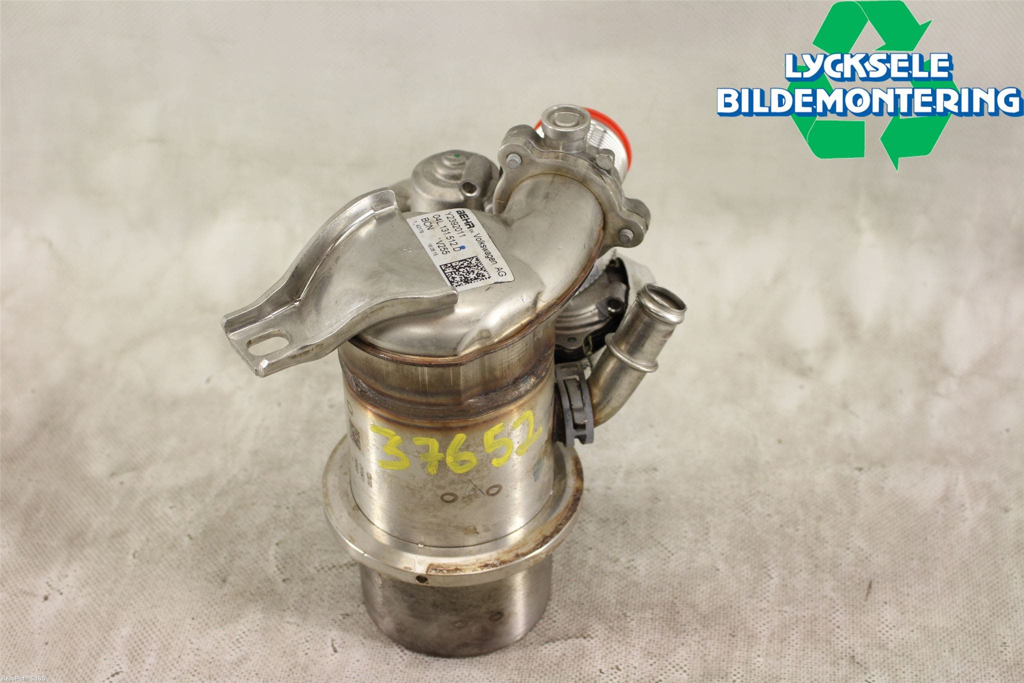 Volkswagen VW GOLF / E-GOLF VII 13-20 Egr Ventil