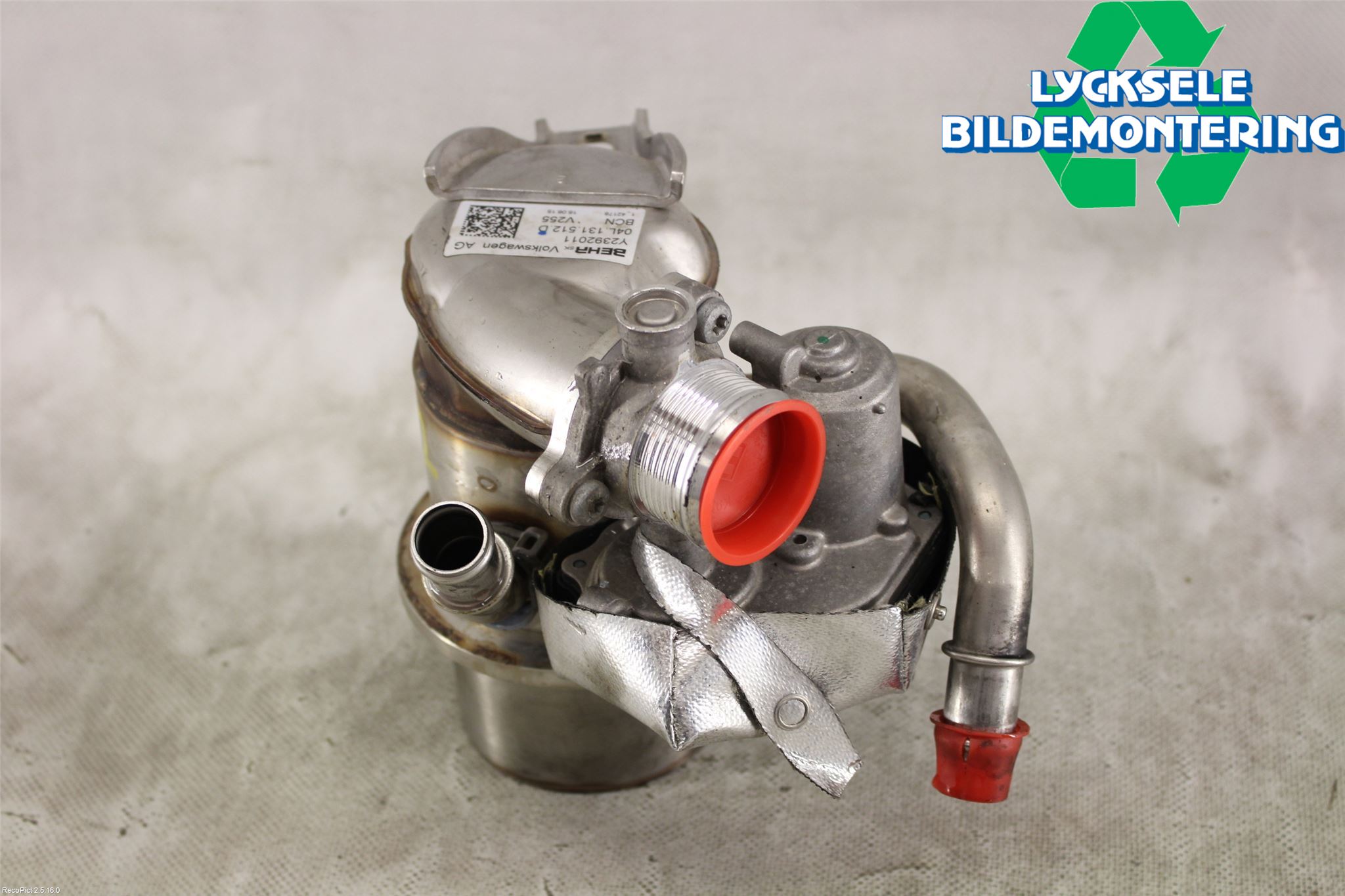 Volkswagen VW GOLF / E-GOLF VII 13-20 Egr Ventil