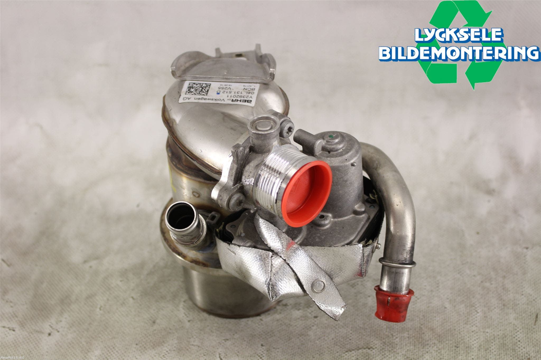 Volkswagen VW GOLF / E-GOLF VII 13-20 Egr Ventil