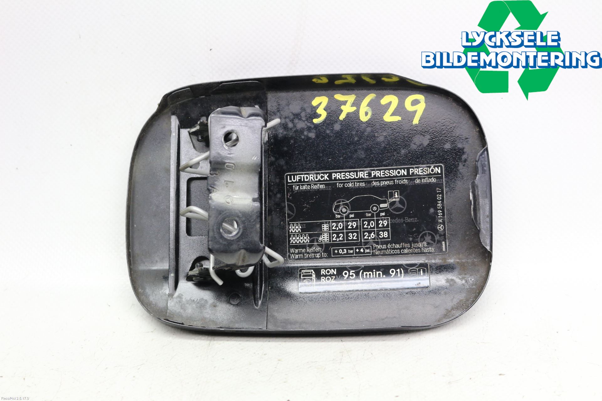 Mercedes-Benz MB A-KLASS (W169) 04-12 Tanklucka