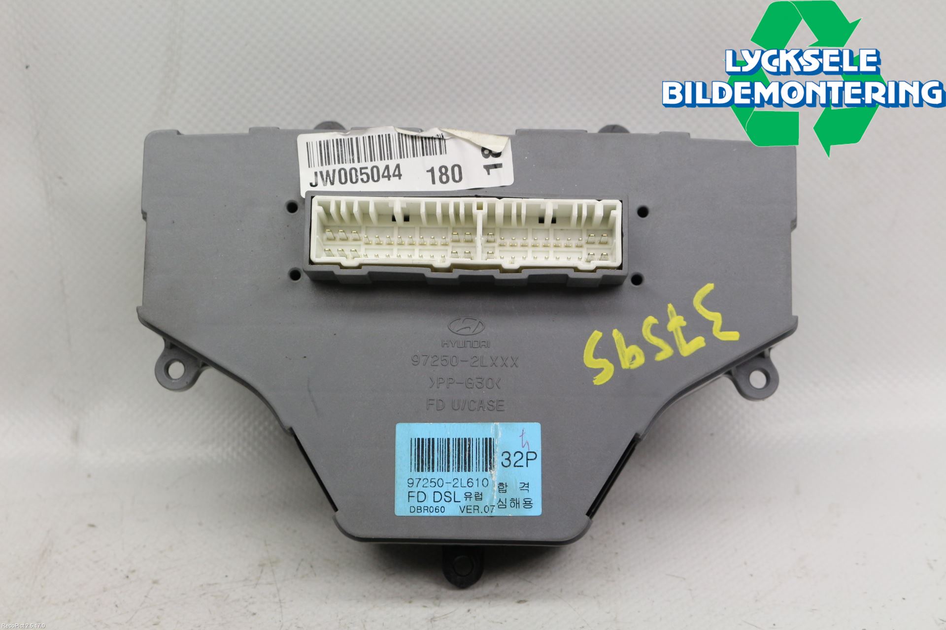 Hyundai i30 FD 07-12 Ac Styrenhet Ac Manöveren