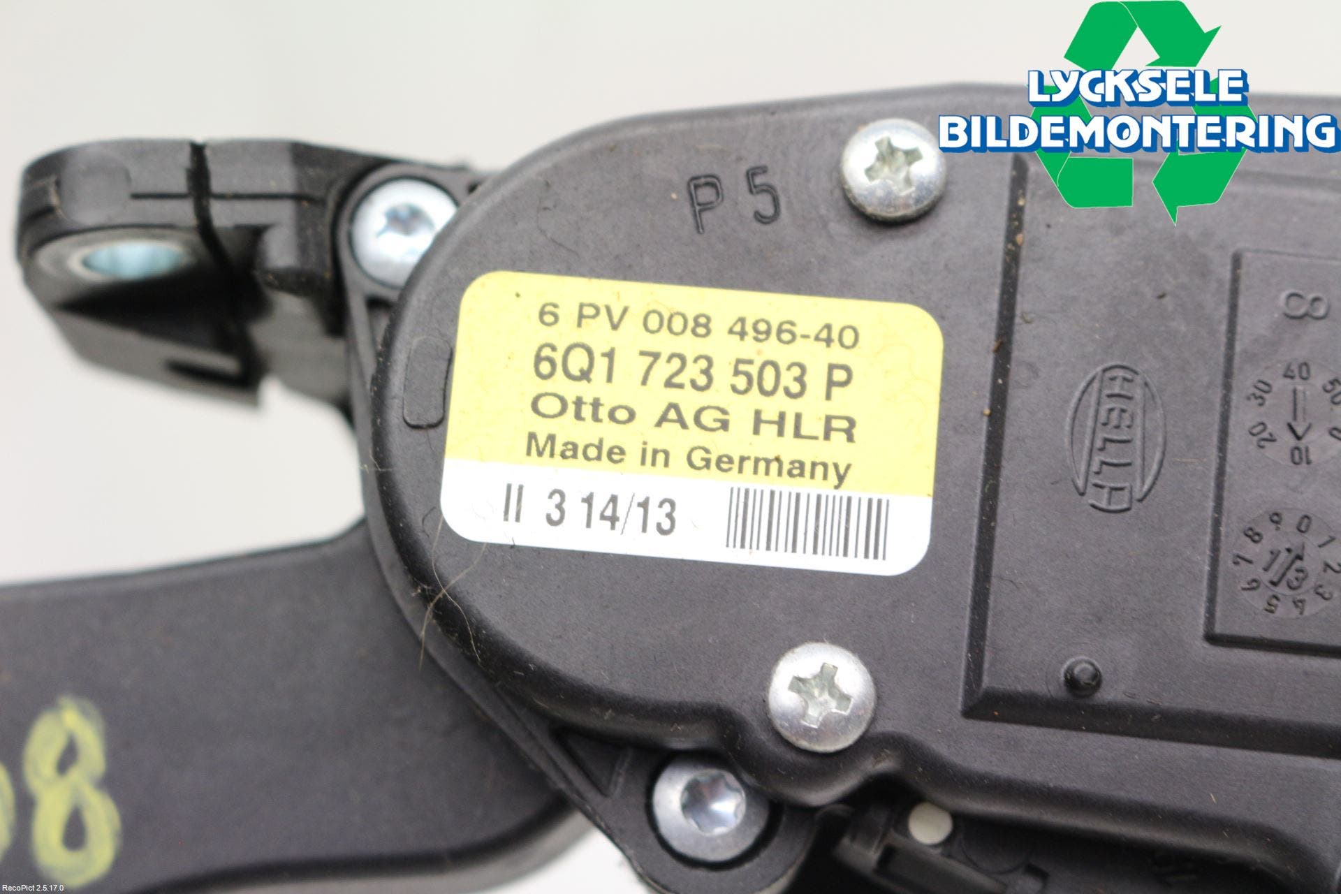 Volkswagen VW AMAROK 2H 10-22 Gaspedal